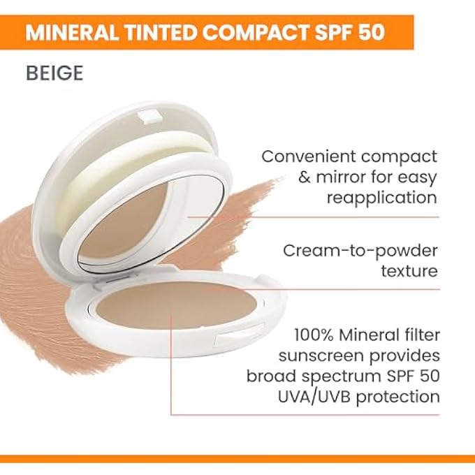 Avene SAND HAUTE PROTECTION COMPACT POWDER WITH SPF 50 PLUS, 10 G - Image 2